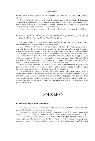 Tubercolosi giornale di studi e di lotta antitubercolare