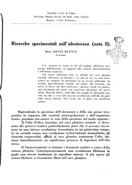 Tubercolosi giornale di studi e di lotta antitubercolare