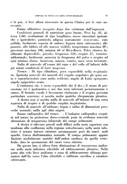 Tubercolosi giornale di studi e di lotta antitubercolare