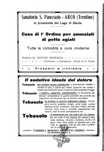 Tubercolosi giornale di studi e di lotta antitubercolare