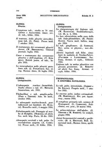 Tubercolosi giornale di studi e di lotta antitubercolare