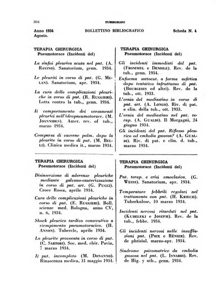 Tubercolosi giornale di studi e di lotta antitubercolare