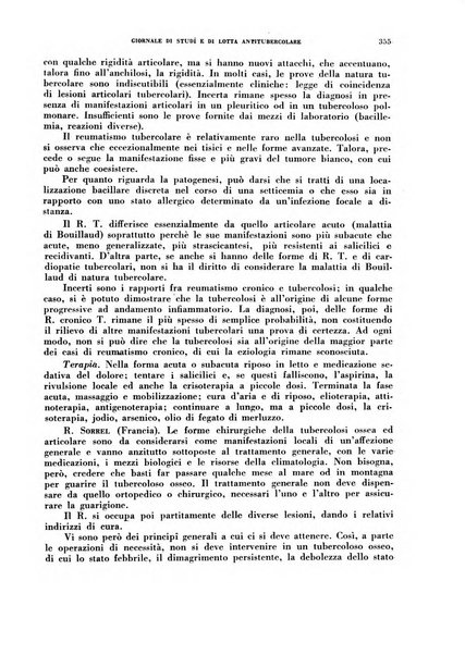 Tubercolosi giornale di studi e di lotta antitubercolare