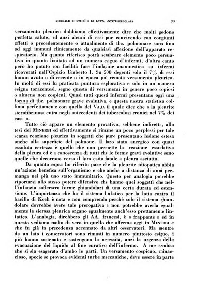 Tubercolosi giornale di studi e di lotta antitubercolare