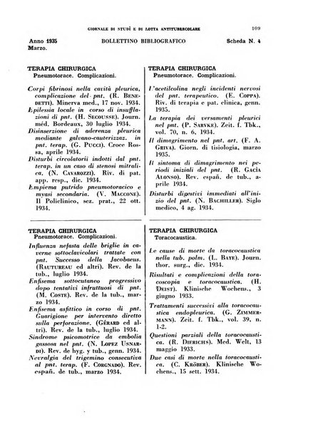 Tubercolosi giornale di studi e di lotta antitubercolare