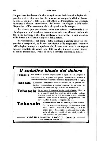 Tubercolosi giornale di studi e di lotta antitubercolare