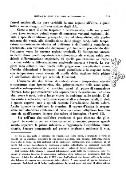 Tubercolosi giornale di studi e di lotta antitubercolare