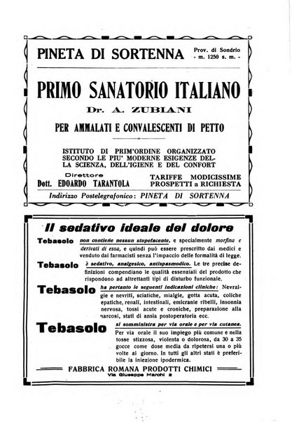 Tubercolosi giornale di studi e di lotta antitubercolare