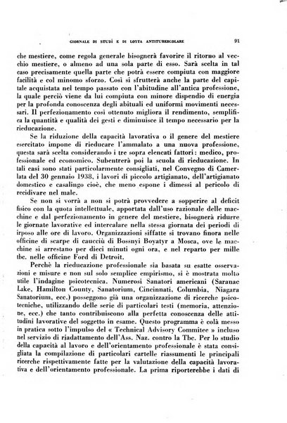 Tubercolosi giornale di studi e di lotta antitubercolare