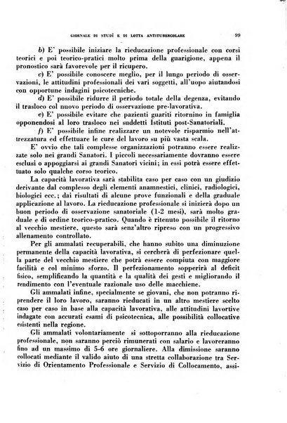 Tubercolosi giornale di studi e di lotta antitubercolare