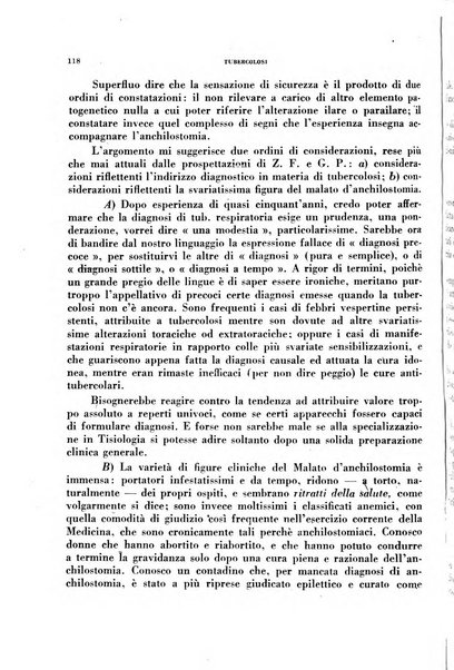 Tubercolosi giornale di studi e di lotta antitubercolare