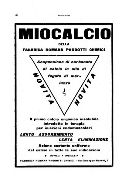 Tubercolosi giornale di studi e di lotta antitubercolare