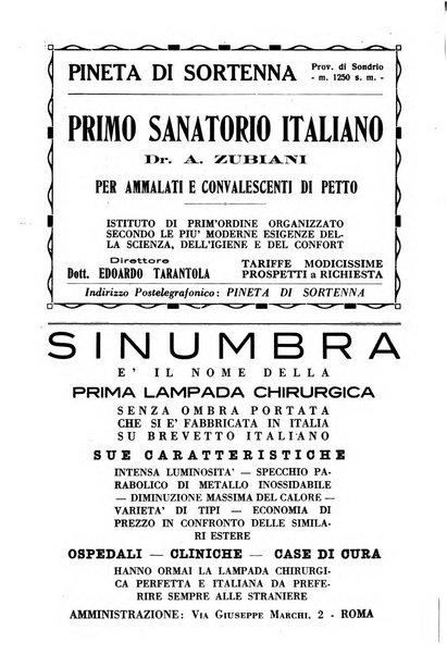 Tubercolosi giornale di studi e di lotta antitubercolare