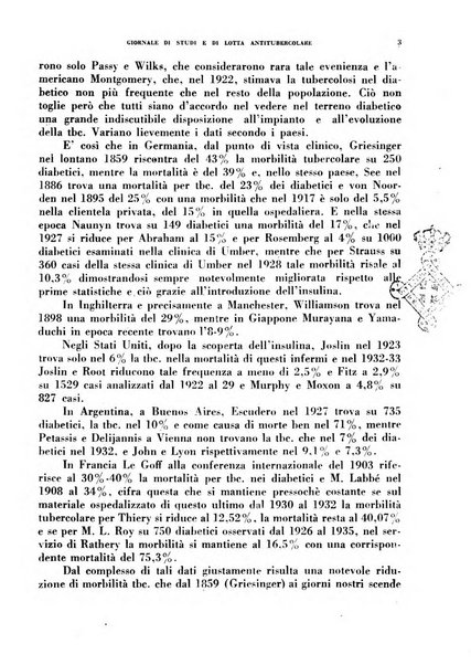 Tubercolosi giornale di studi e di lotta antitubercolare