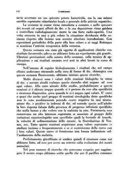 Tubercolosi giornale di studi e di lotta antitubercolare