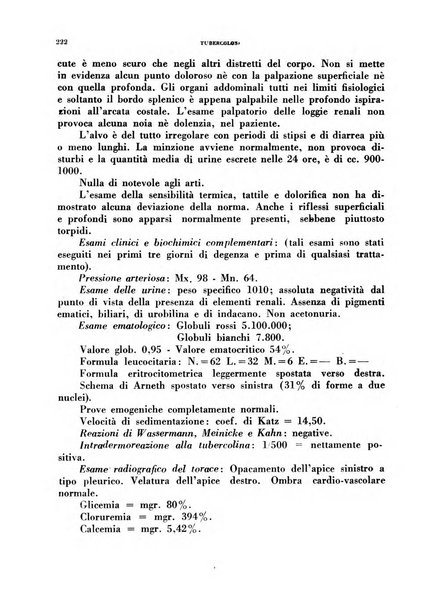 Tubercolosi giornale di studi e di lotta antitubercolare