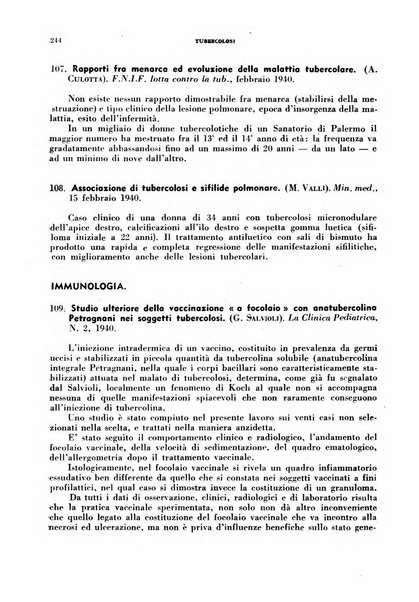 Tubercolosi giornale di studi e di lotta antitubercolare