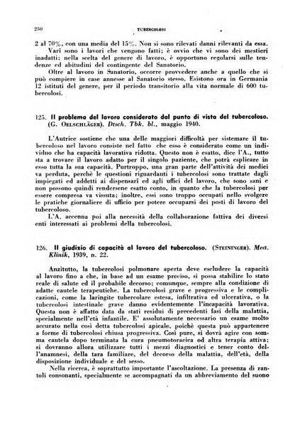 Tubercolosi giornale di studi e di lotta antitubercolare