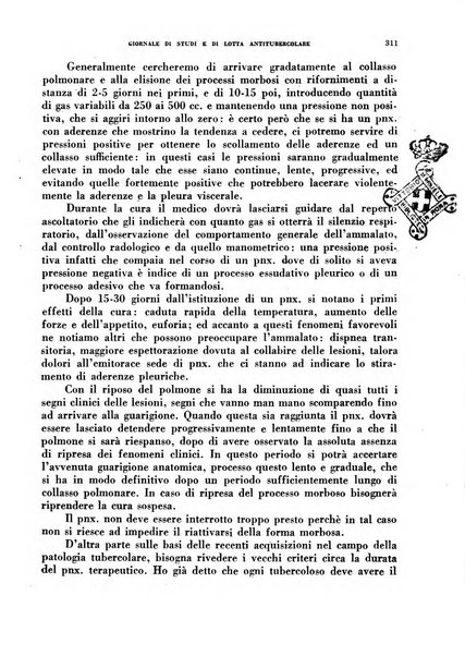 Tubercolosi giornale di studi e di lotta antitubercolare