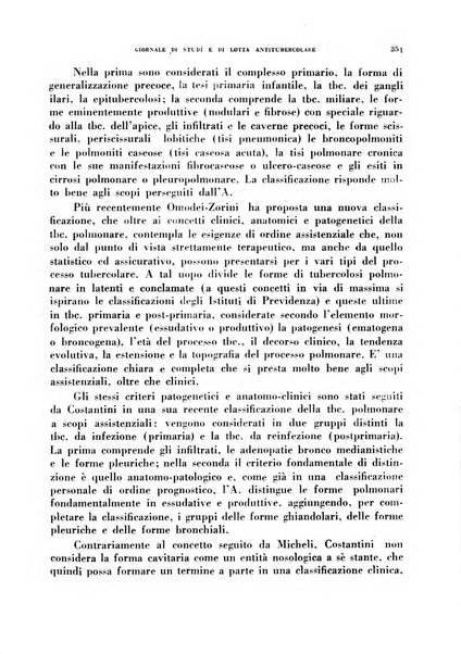 Tubercolosi giornale di studi e di lotta antitubercolare