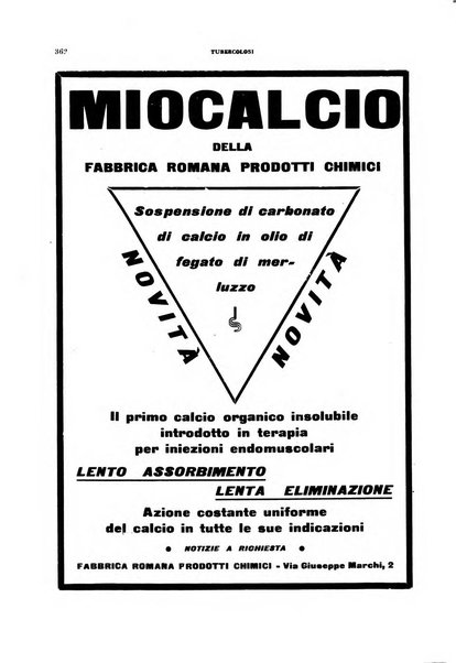 Tubercolosi giornale di studi e di lotta antitubercolare