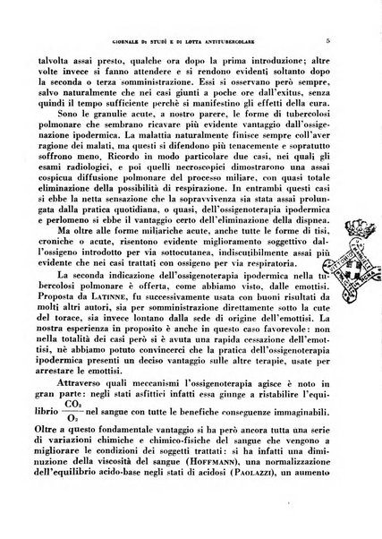 Tubercolosi giornale di studi e di lotta antitubercolare