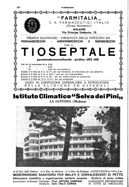 Tubercolosi giornale di studi e di lotta antitubercolare