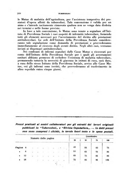 Tubercolosi giornale di studi e di lotta antitubercolare