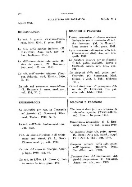 Tubercolosi giornale di studi e di lotta antitubercolare