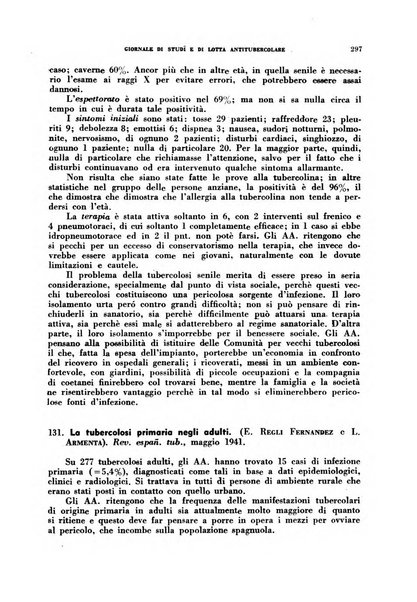 Tubercolosi giornale di studi e di lotta antitubercolare