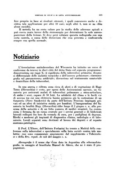 Tubercolosi giornale di studi e di lotta antitubercolare