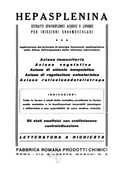 Tubercolosi giornale di studi e di lotta antitubercolare