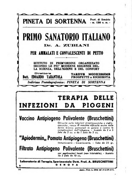 Tubercolosi giornale di studi e di lotta antitubercolare