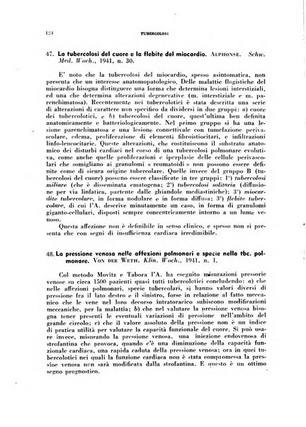 Tubercolosi giornale di studi e di lotta antitubercolare