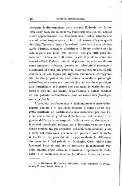 Rivista rosminiana periodico mensile