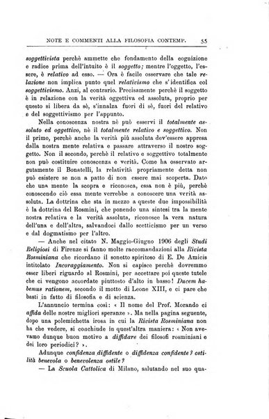 Rivista rosminiana periodico mensile