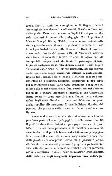 Rivista rosminiana periodico mensile