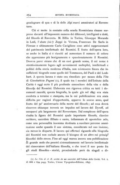 Rivista rosminiana periodico mensile