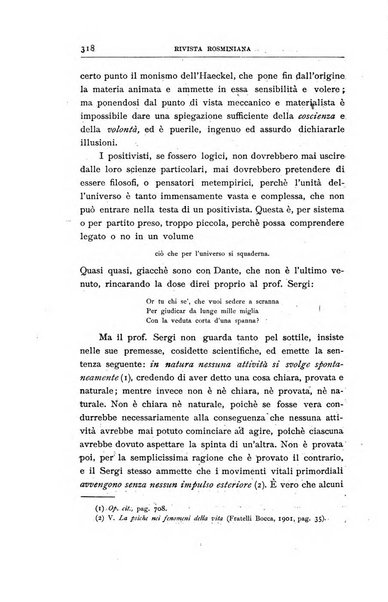 Rivista rosminiana periodico mensile