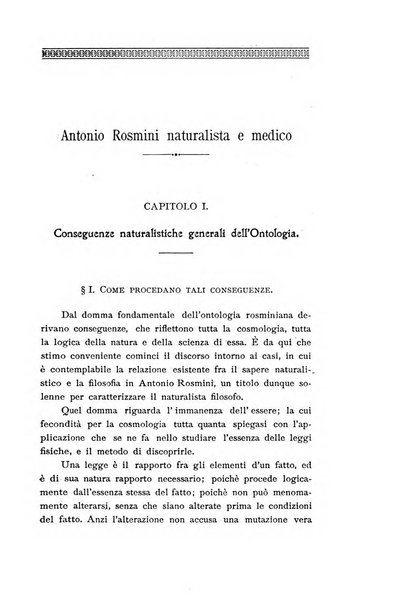 Rivista rosminiana periodico mensile