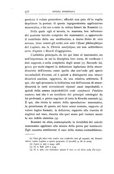 Rivista rosminiana periodico mensile