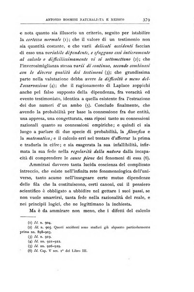 Rivista rosminiana periodico mensile