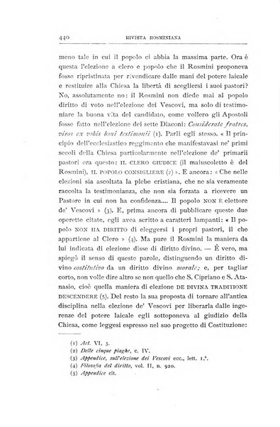 Rivista rosminiana periodico mensile