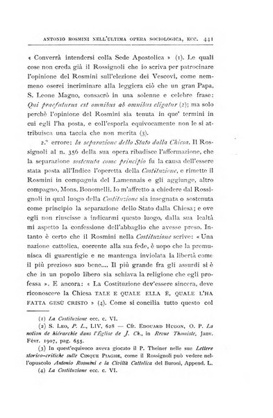 Rivista rosminiana periodico mensile