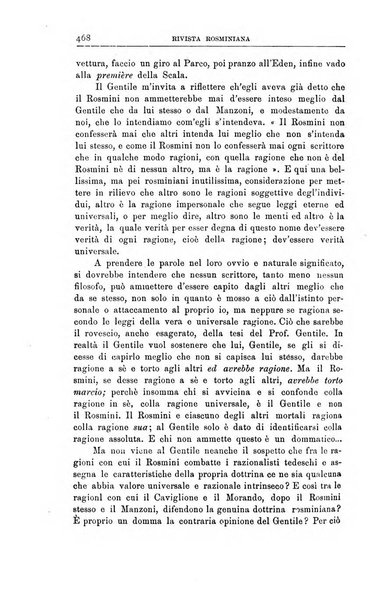 Rivista rosminiana periodico mensile