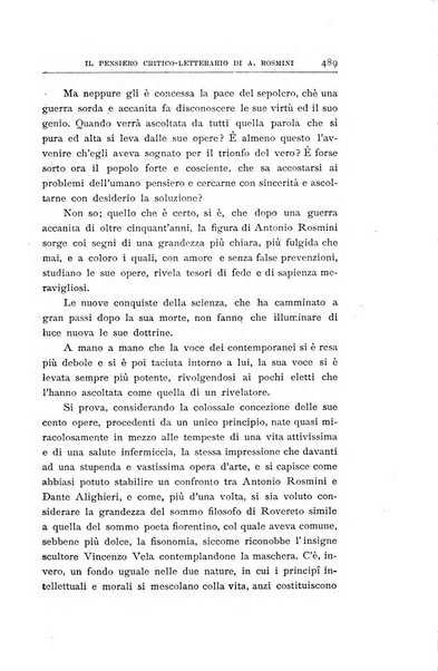 Rivista rosminiana periodico mensile