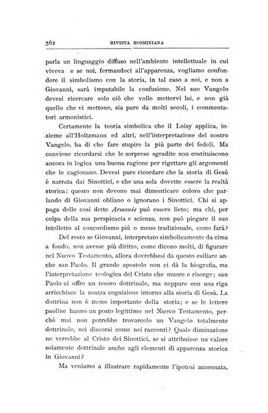 Rivista rosminiana periodico mensile