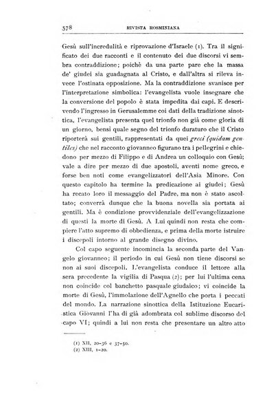 Rivista rosminiana periodico mensile