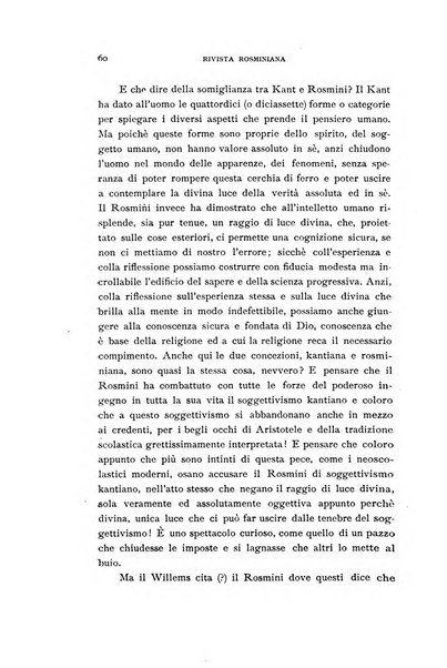 Rivista rosminiana periodico mensile