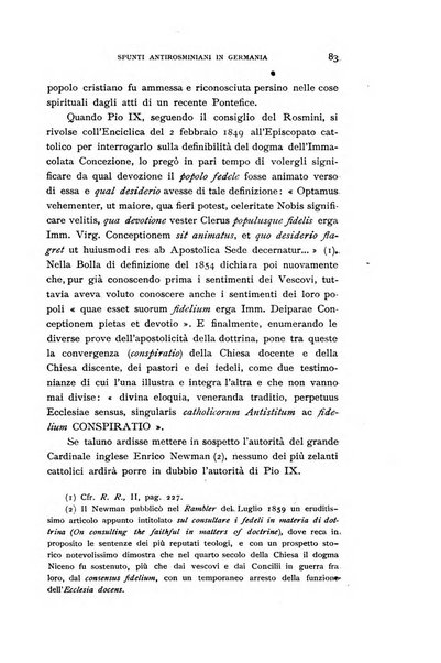 Rivista rosminiana periodico mensile